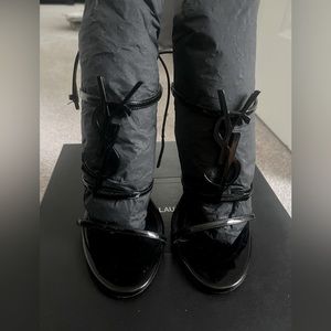YSL Heels, BLACK